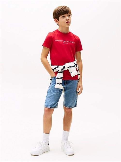 u corp logo ess tee TOMMY HILFIGER | KS0KS00397XLG